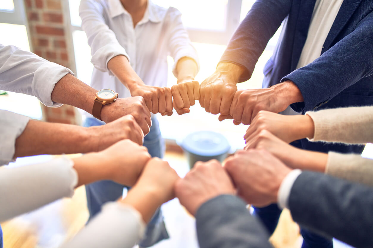 Equipo de trabajo en formación